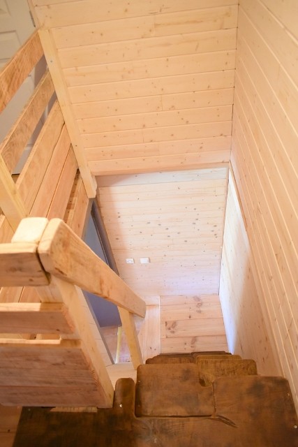 Escalier vers chambre le plessis 1